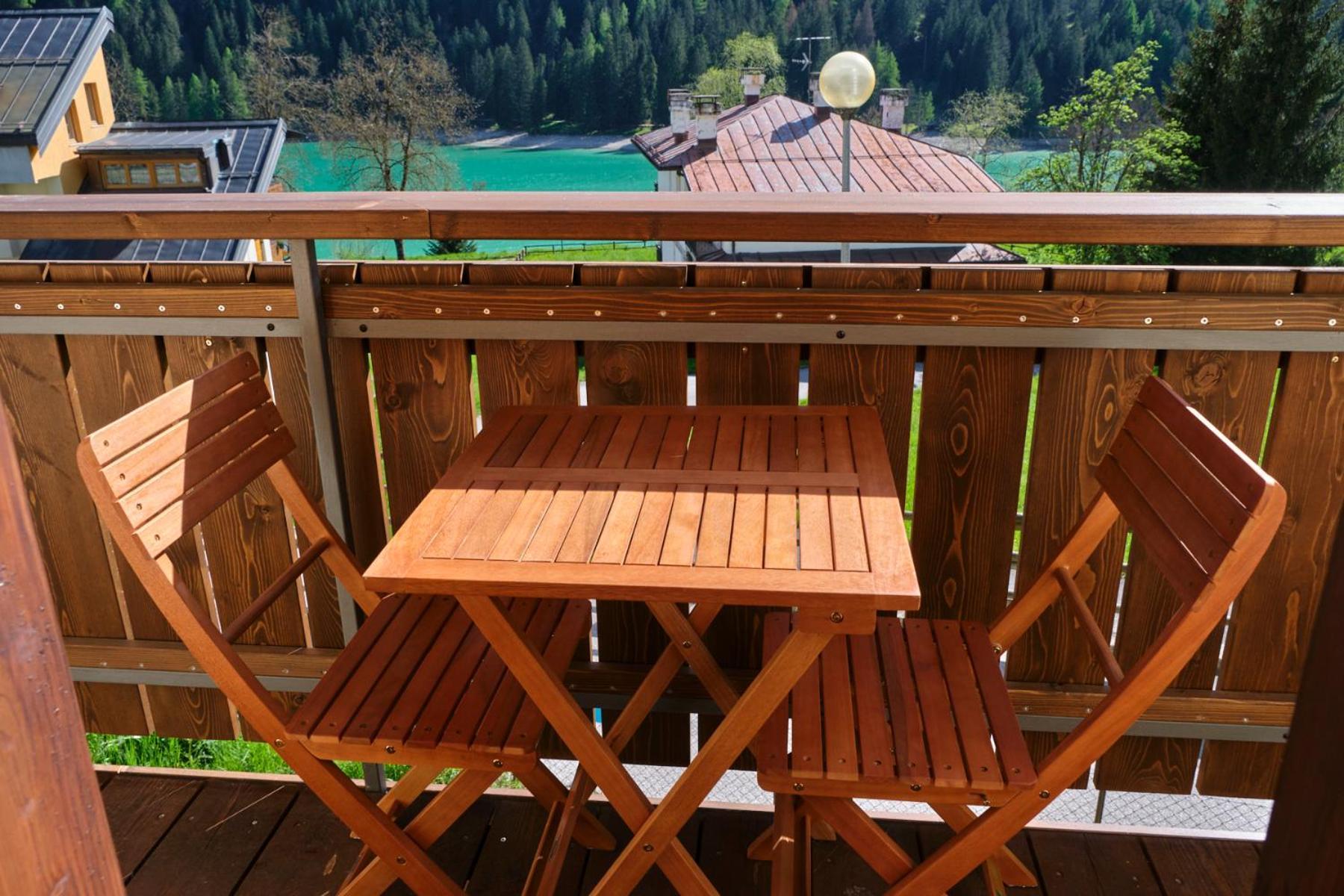 Piano Terra Vista Lago Auronzo di Cadore Kültér fotó